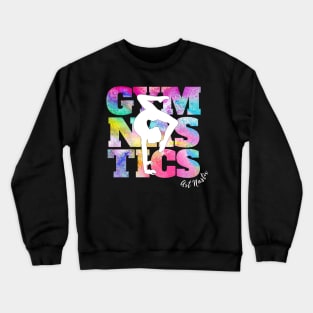 Art Nastix Gymnastics Silhouette Design - 2 Crewneck Sweatshirt